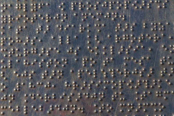 Braille en inglés o griego . — Foto de Stock