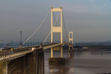 Orijinal Severn Crossing Asma Köprü, manzara