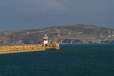 Holyhead breakwater Deniz Feneri Anglesey, Galler, Holyhead gelen