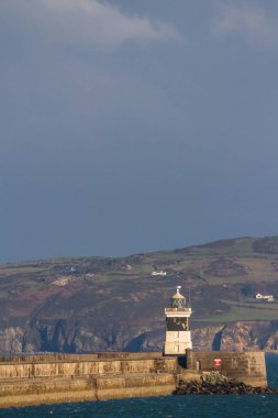 Holyhead breakwater Deniz Feneri Anglesey, Galler, Holyhead gelen