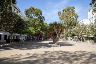 İbiza 'nın ana meydanı.