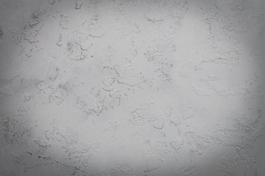 Doğal çimento dokusunun pürüzlü beyaz arkaplanı.