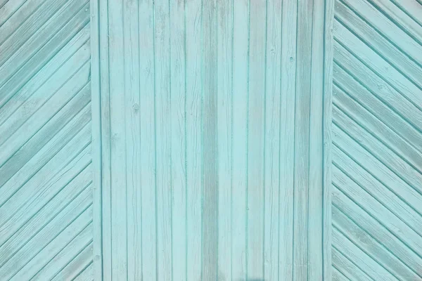 Вузькі Дошки Пофарбовані Синій Колір Вертикальне Діагональне Розташування Може Використовуватися — стокове фото