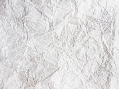 buruşuk beyaz kağıt arka plan ve doku