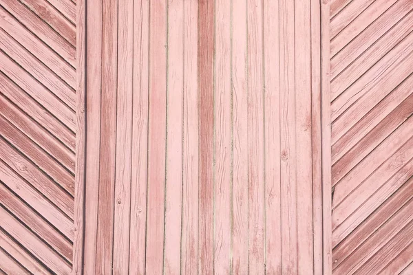Στενές Σανίδες Ζωγραφισμένες Ροζ Κάθετη Και Διαγώνια Ρύθμιση Μπορεί Χρησιμοποιηθεί — Φωτογραφία Αρχείου