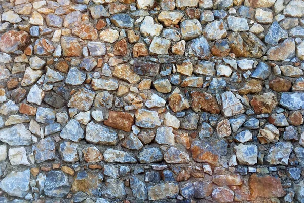 Часть Старой Каменной Стены Фона Текстуры — стоковое фото