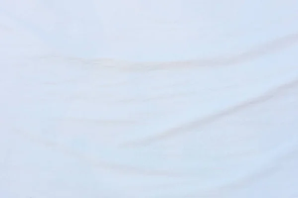 Weißes Dickes Bannergewebe Mit Falten Hintergrund Und Textur — Stockfoto