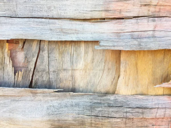 Alte Zertrümmerte Holzplatte Von Natürlicher Brauner Farbe Mehrschichtiges Sperrholz Mit — Stockfoto