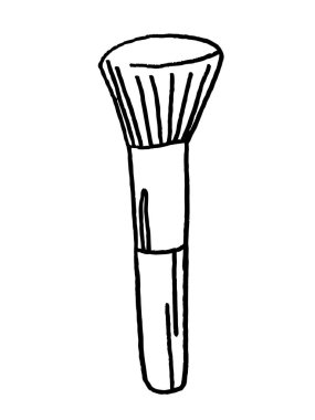 Güzellik kozmetik makyaj. Ruj, maskara, kirpik. Vektör yazısı. Kirlilik sorununun kavramı. Plastik nesnelerin görüntüsü.