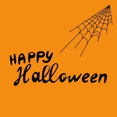 Cadılar Bayramı simgeleri: ince tek renkli simge seti, siyah ve beyaz kiti. Ürpertici ve komik Jack yüz, yarasa, yazı.