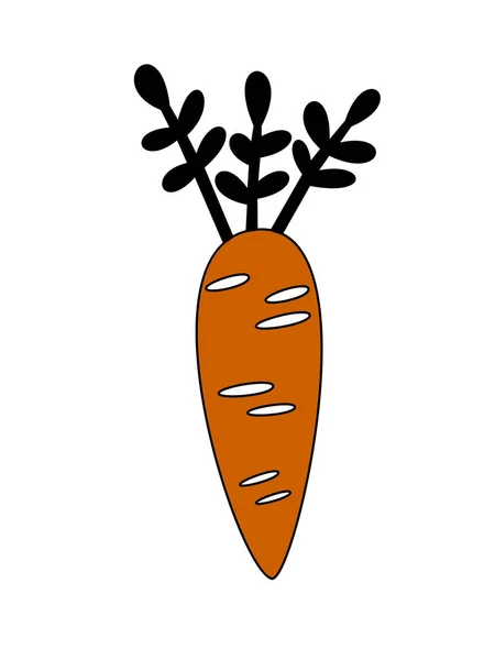 Απλό λαχανικά σετ σύνθεση. Γραμμικό γραφικό. Σκανδιναβικό στυλ. Απεικόνιση υγιεινών τροφίμων. Φθινόπωρο, συγκομιδή, φθινόπωρο — Φωτογραφία Αρχείου