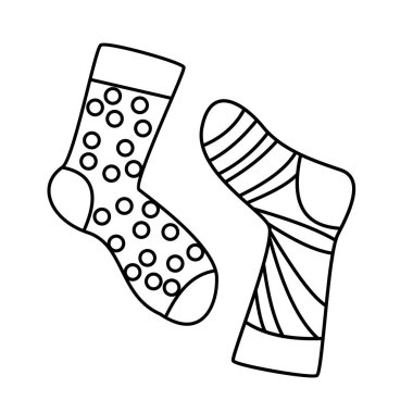 Noel ve Yeni Yıl kış simgeleri: ince tek renkli simge seti, siyah ve beyaz kiti. Mutlu, tatil, crlrbration