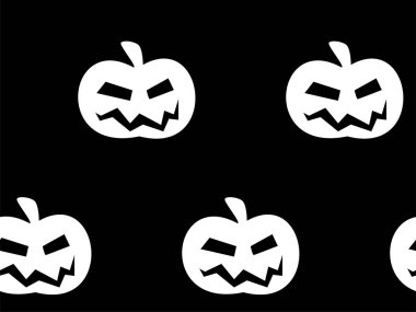 Halloween kabaklar örümcek web zombi ile dikişsiz desen. Not defteri dijital kağıt, tekstil baskı, sayfa dolgu için kullanılabilir. Vektör çizimi