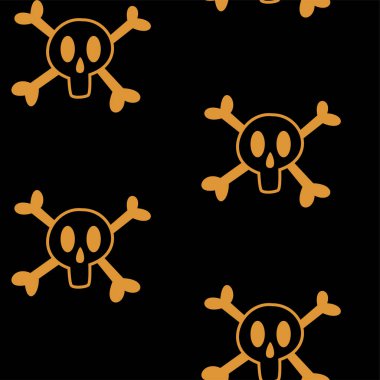 Halloween kabaklar örümcek web zombi ile dikişsiz desen. Not defteri dijital kağıt, tekstil baskı, sayfa dolgu için kullanılabilir. Vektör çizimi