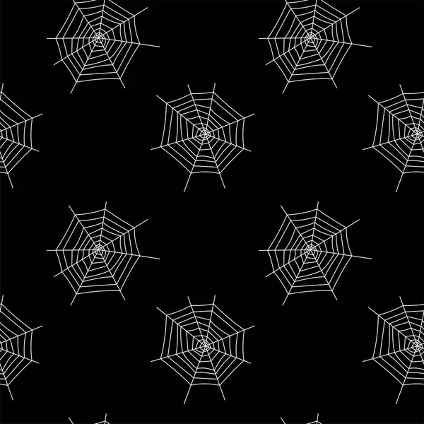 Naadloze patroon met Halloween pompoenen Spider Web zombie. Kan worden gebruikt voor ScrapBook digitale papier, textiel print, pagina vulling. Vector illustratie — Stockvector
