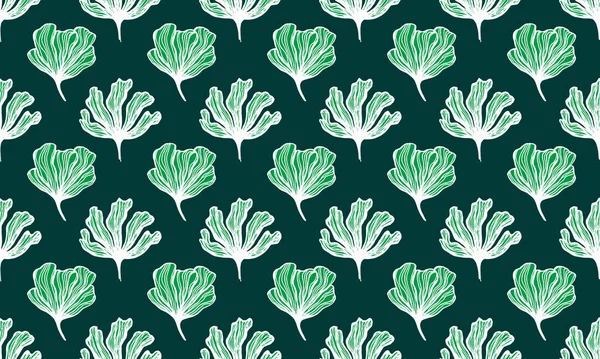 Botanical seamless pattern — Stock Vector