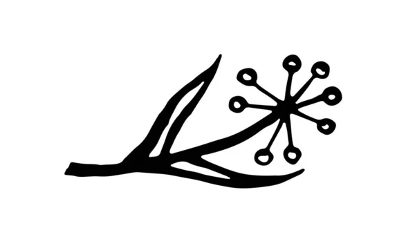 Рука намальована Векторні ілюстрації трав — стоковий вектор