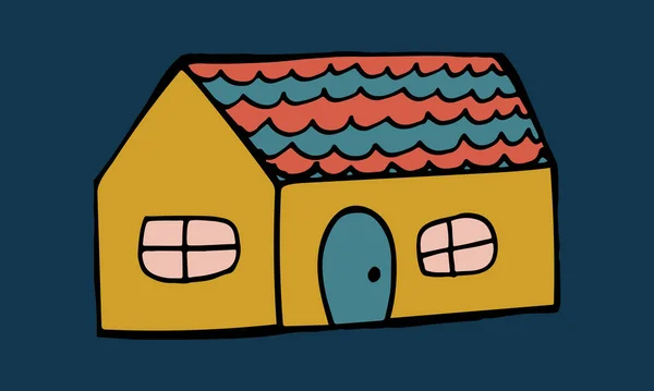 Маленький ручной домик — стоковый вектор