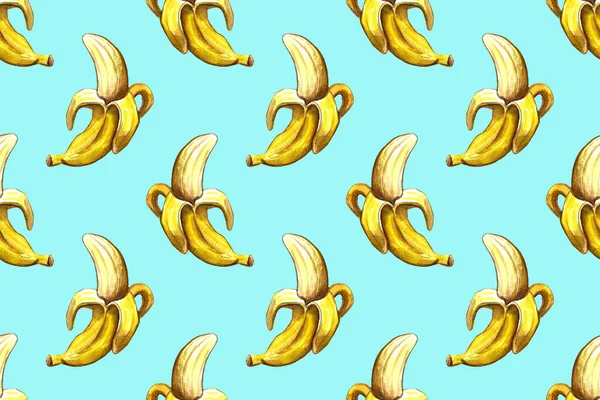 Ручная иллюстрация банана — стоковое фото