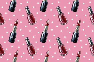 Suluboya makyaj kozmetik çizimi