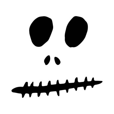 Cadılar Bayramı vektör illüstrasyonu