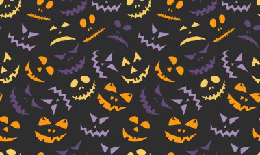 Cadılar Bayramı vektör illüstrasyonu