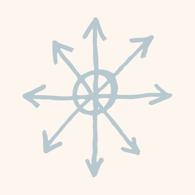 Kar taneleri basit karalama yanılsaması