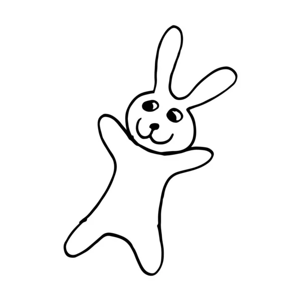 Mignons lapins de Pâques — Image vectorielle