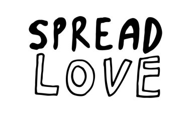 Aşk hakkında el çizimi alıntı