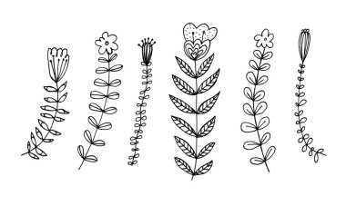 El çizimi çiçek çizimi