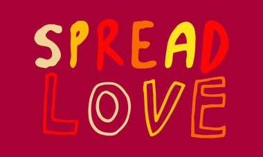 Aşk hakkında el çizimi alıntı