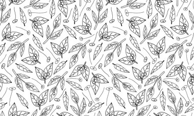 Dallar ve yapraklar ekin.