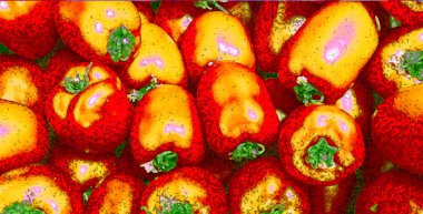 Sebze domatesli fotoğraf. Doku rengi arka plan kiraz domatesleri