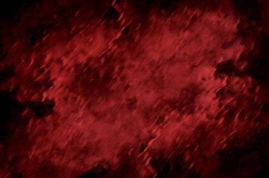 Parlak, kırmızı, pasaklı bir arka plan. Renkli çizilmiş şablon tasarımı