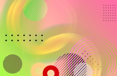 Soyut geometrik şekil ve çizgi arkaplanı. Modern renkli arka plan. Broşürler, markalar, afişler, başlıklar, iniş sayfaları, kitap kapakları, broşürler, sunumlar ve duvar kağıtları için kullanışlı .