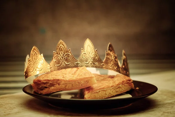 Galette Des Rois Epiphany Cake — Stock Photo, Image