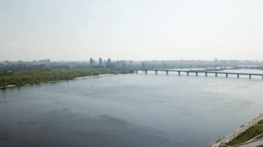 Ukrayna'nın başkenti üzerinde hava araştırması. Kiev