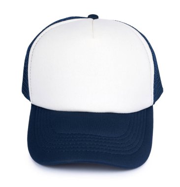 Beyaz arka plan üzerinde izole boş Tekstil kap.