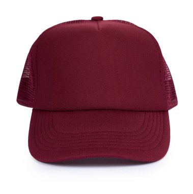 Beyaz arka plan üzerinde izole boş Tekstil kap.