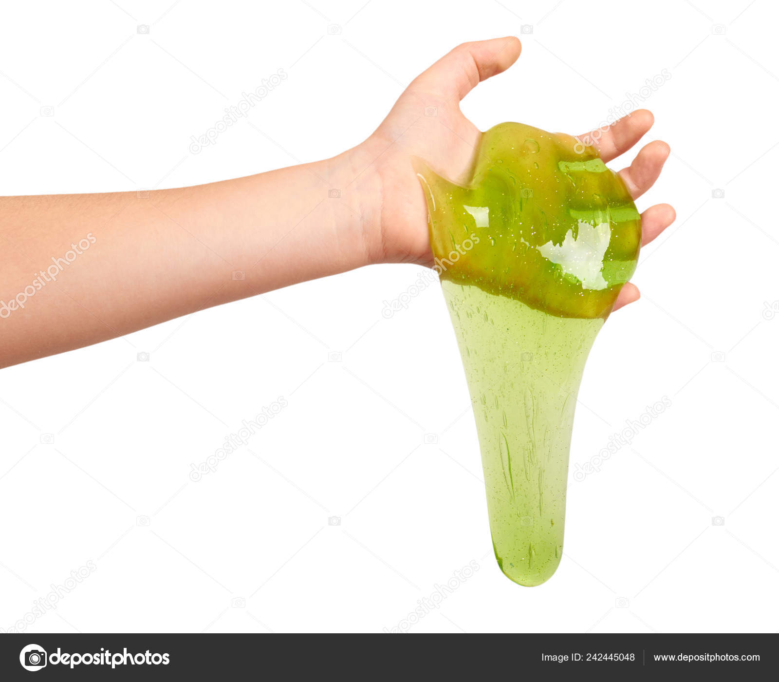 slime hand toy