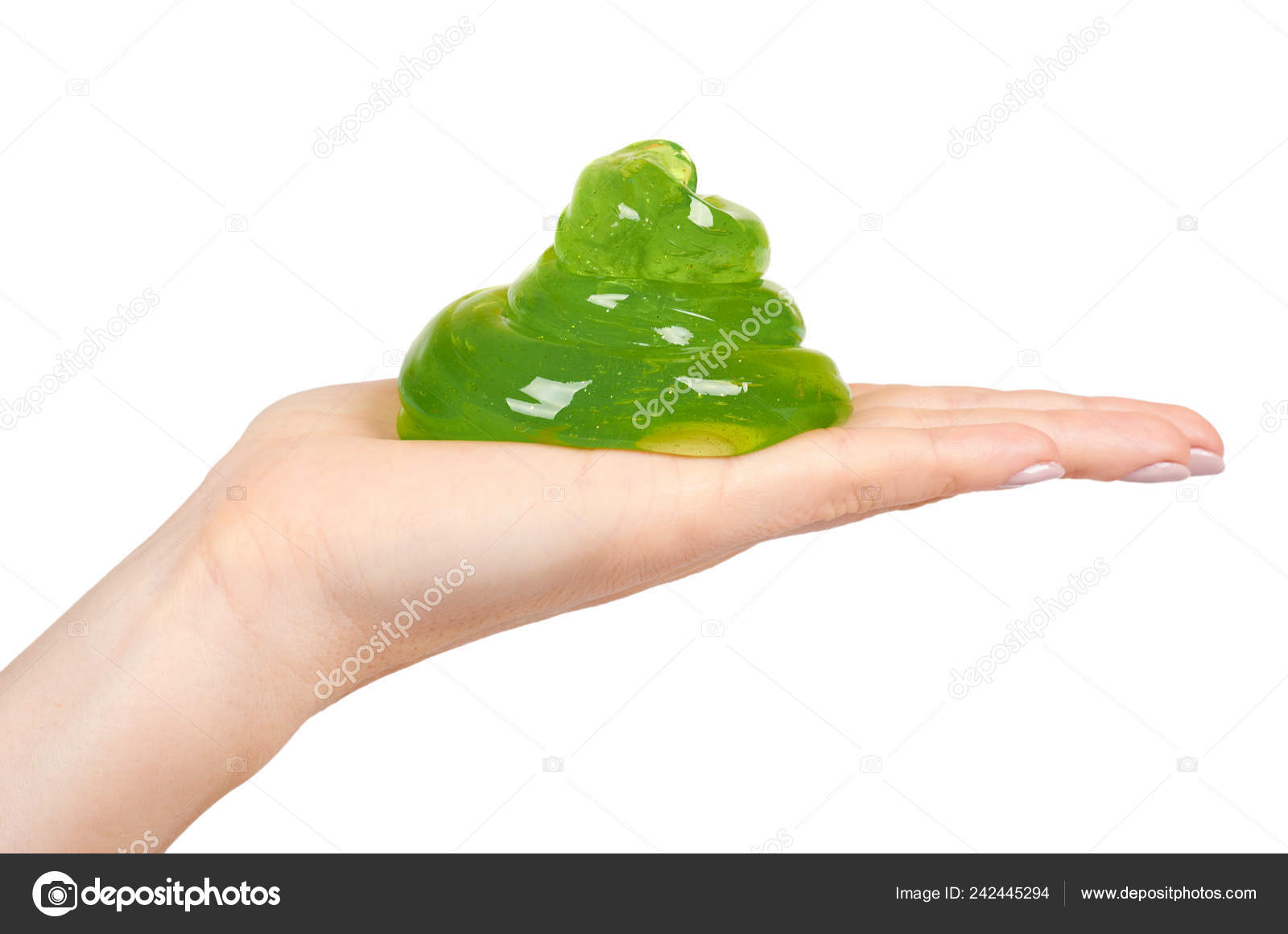 slime hand toy