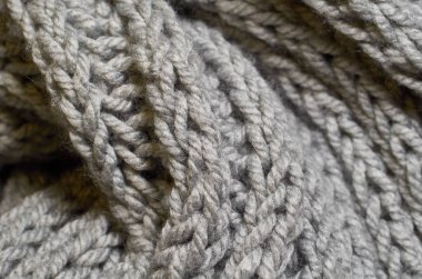 Makro fotoğraf kumaş desen, tekstil giyim alan sığ derinliği ile kapatın. Yumuşak malzeme arka plan bulanık