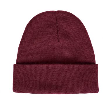 Yün şapka örme, Aksesuar giyim izole, baş