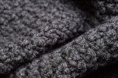 Kumaş deseni, fotoğrafı makro yakın çekim alan sığ derinliği ile tekstil giyim