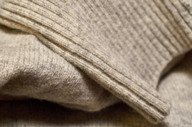 Kumaş deseni, fotoğrafı makro yakın çekim alan sığ derinliği ile tekstil giyim