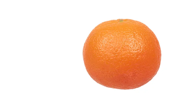 Frische Orangen-Mandarine, rohe Zitrusfrüchte isoliert — Stockfoto