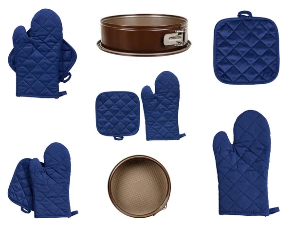 Luvas de proteção e luva para encosto, conjunto e coleção — Fotografia de Stock