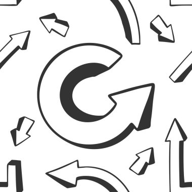 El çizilmiş oklar seti, farklı yön sembolleri.