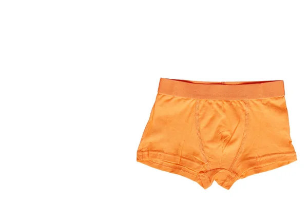 Světlé boxerské spodky, bavlněné kalhoty. Izolované pozadí — Stock fotografie