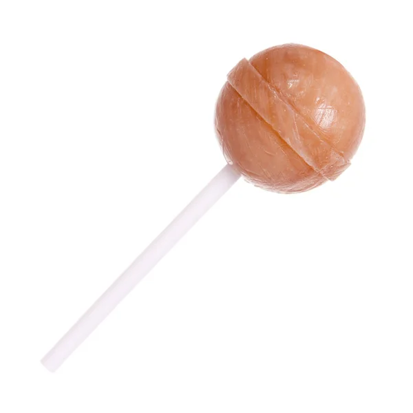 Sweet Caramel Lollipop Stick — Stock Photo, Image